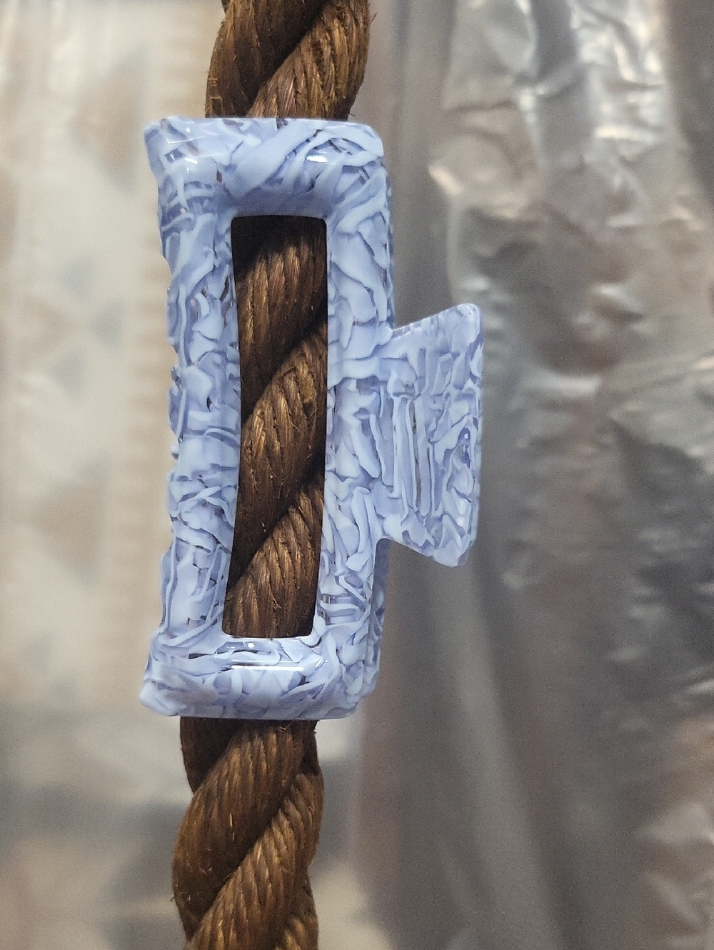 Lavender Marbled Hair Clip - Women Accessories Hair Accessory